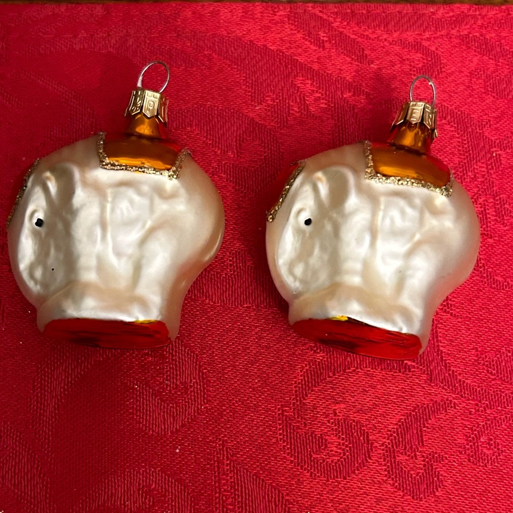 Pier 1 Elephant Ornaments - Picture 6 of 7